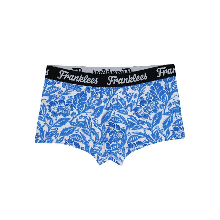 Short Leg Trunk | Soft Cotton | Blue Florals