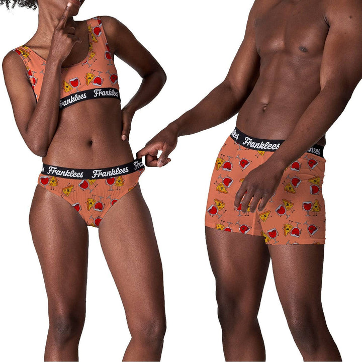 Long Leg Trunk | Soft Cotton | Cheese & Wine