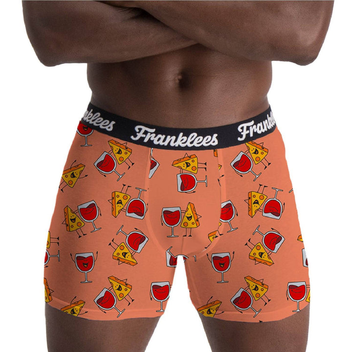 Long Leg Trunk | Soft Cotton | Cheese & Wine