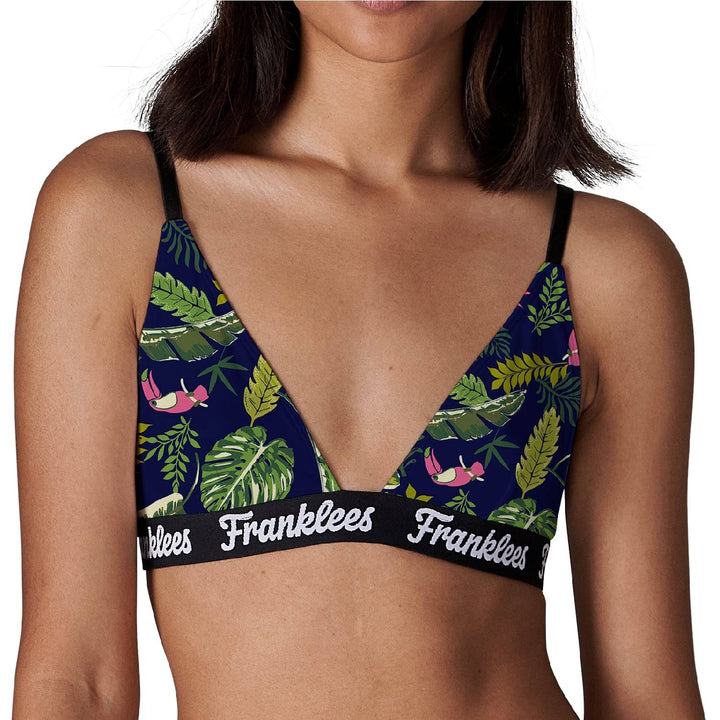 Triangle Bra | Soft Cotton | Tropic