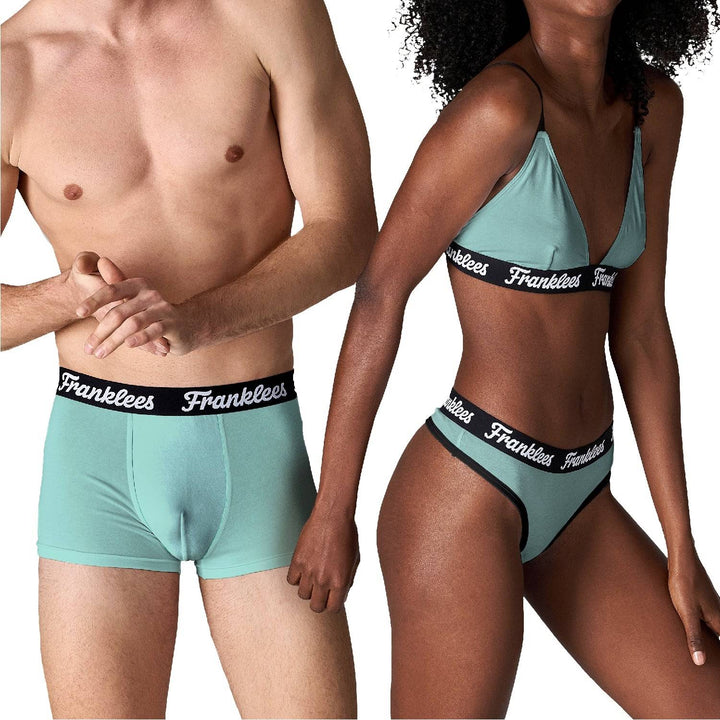 Short Leg Trunk | Soft Cotton | Mint
