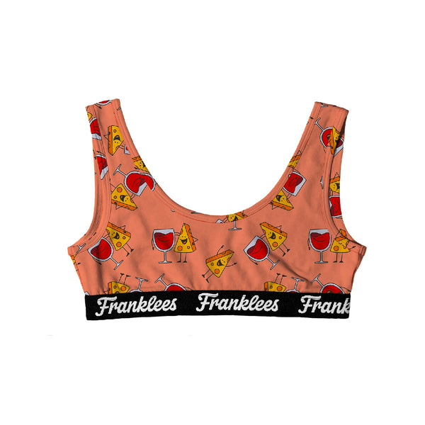 Crop Top | Soft Cotton | Cheese & Wine