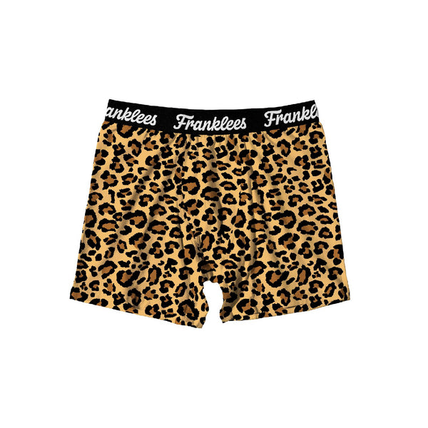 Long Leg Trunk | Soft Cotton | Leopard